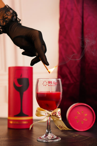Deep Merlot Therapy — Wine-Based Aromatherapy Candle