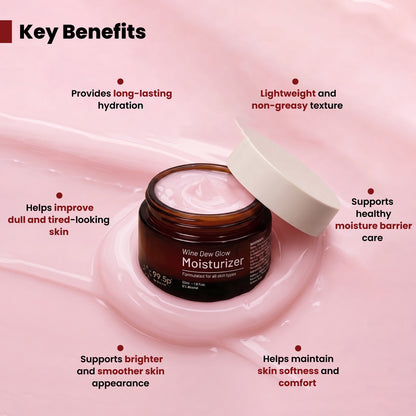 Wine Dew Glow — Face Moisturizer
